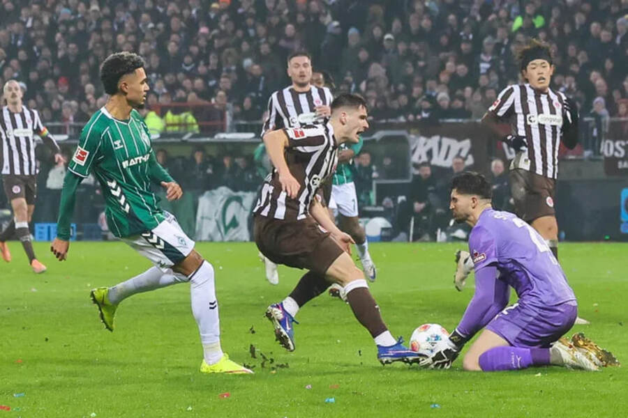 St. Pauli vs Werder Bremen (23:30 – 22/02) | Xem lại trận đấu