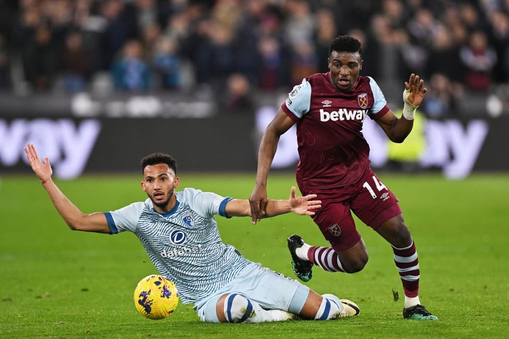 Nhận định soi kèo West Ham United vs Bournemouth lúc 00h30 ngày 22/2/2026